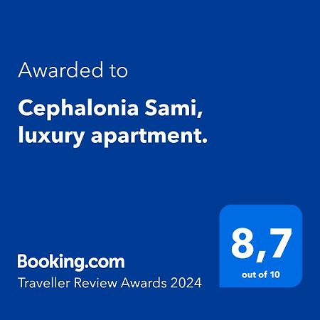 Cephalonia Sami, luxury apartment. Exterior foto